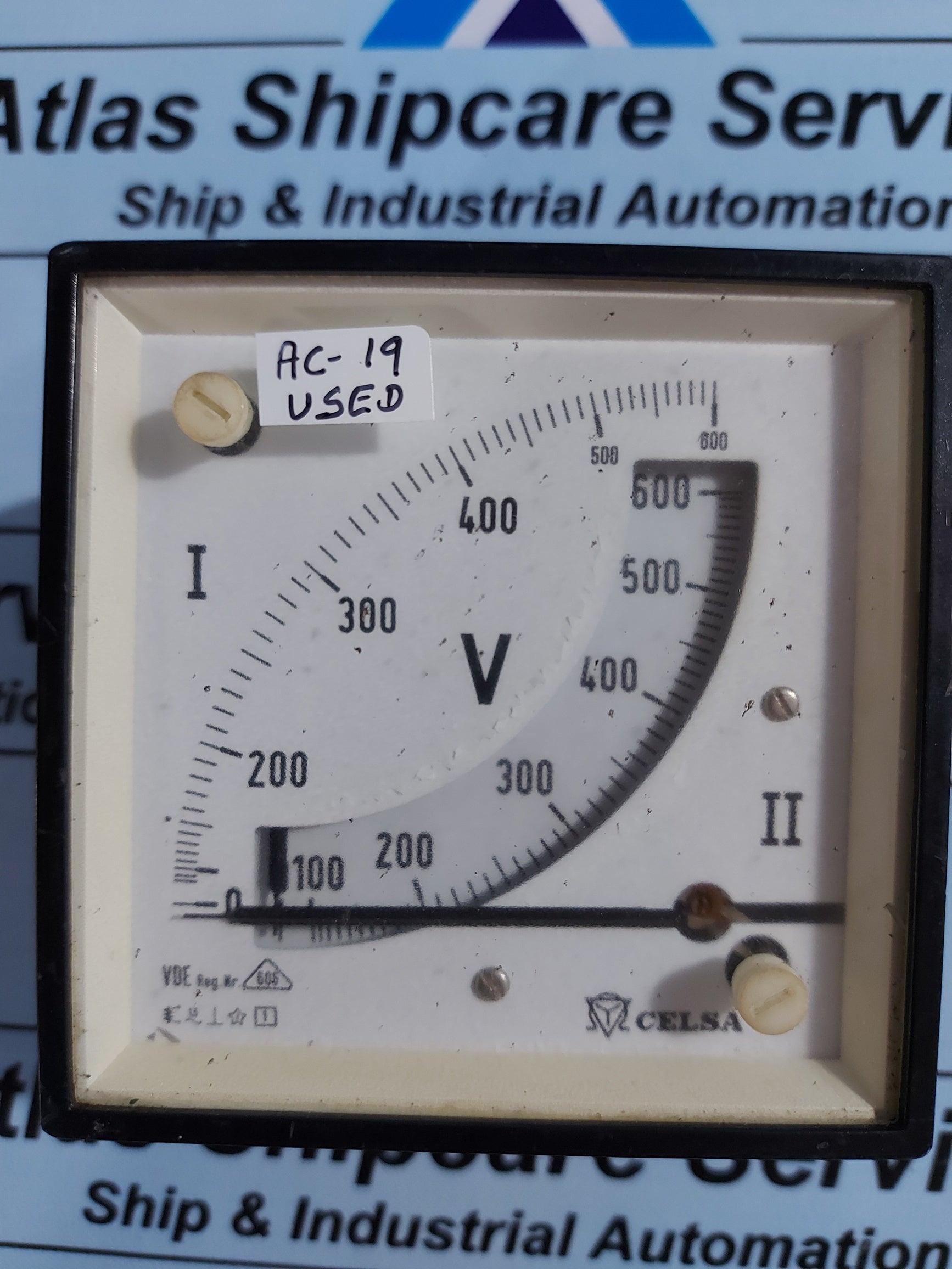 CELSA II ANALOG VOLTAGE METER